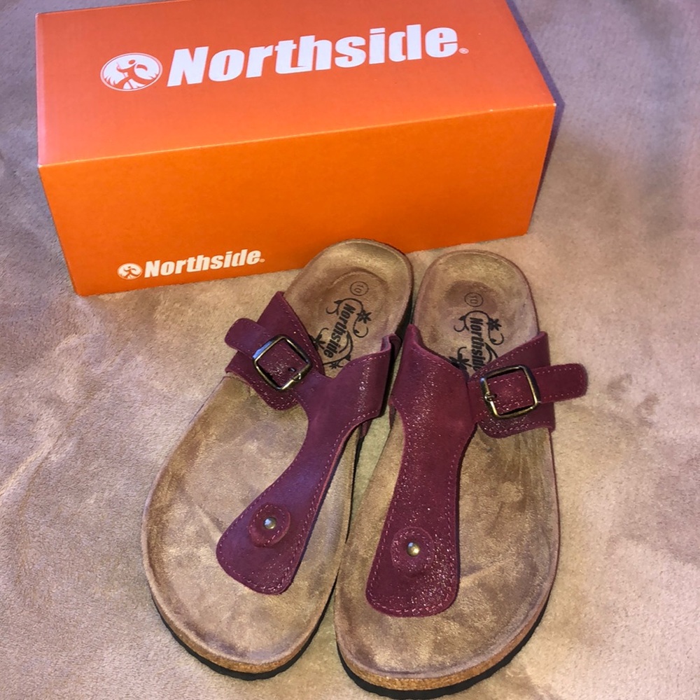 North side sandals. Brand new in box
